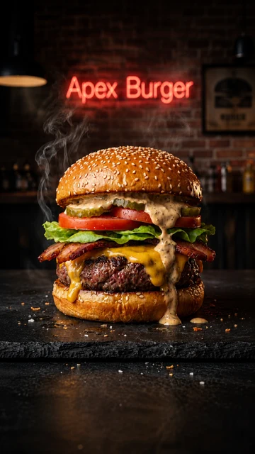 Aperçu du site de restaurant 3D — Modèle 03