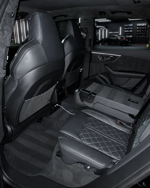 Intérieur SUV après detailing