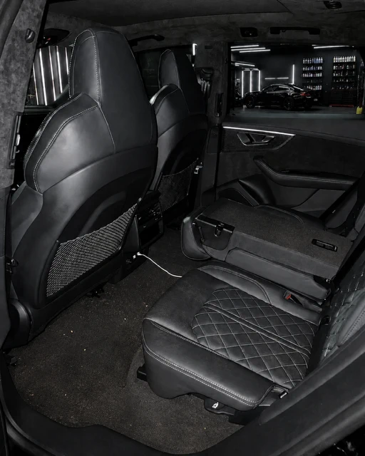 Intérieur SUV avant detailing