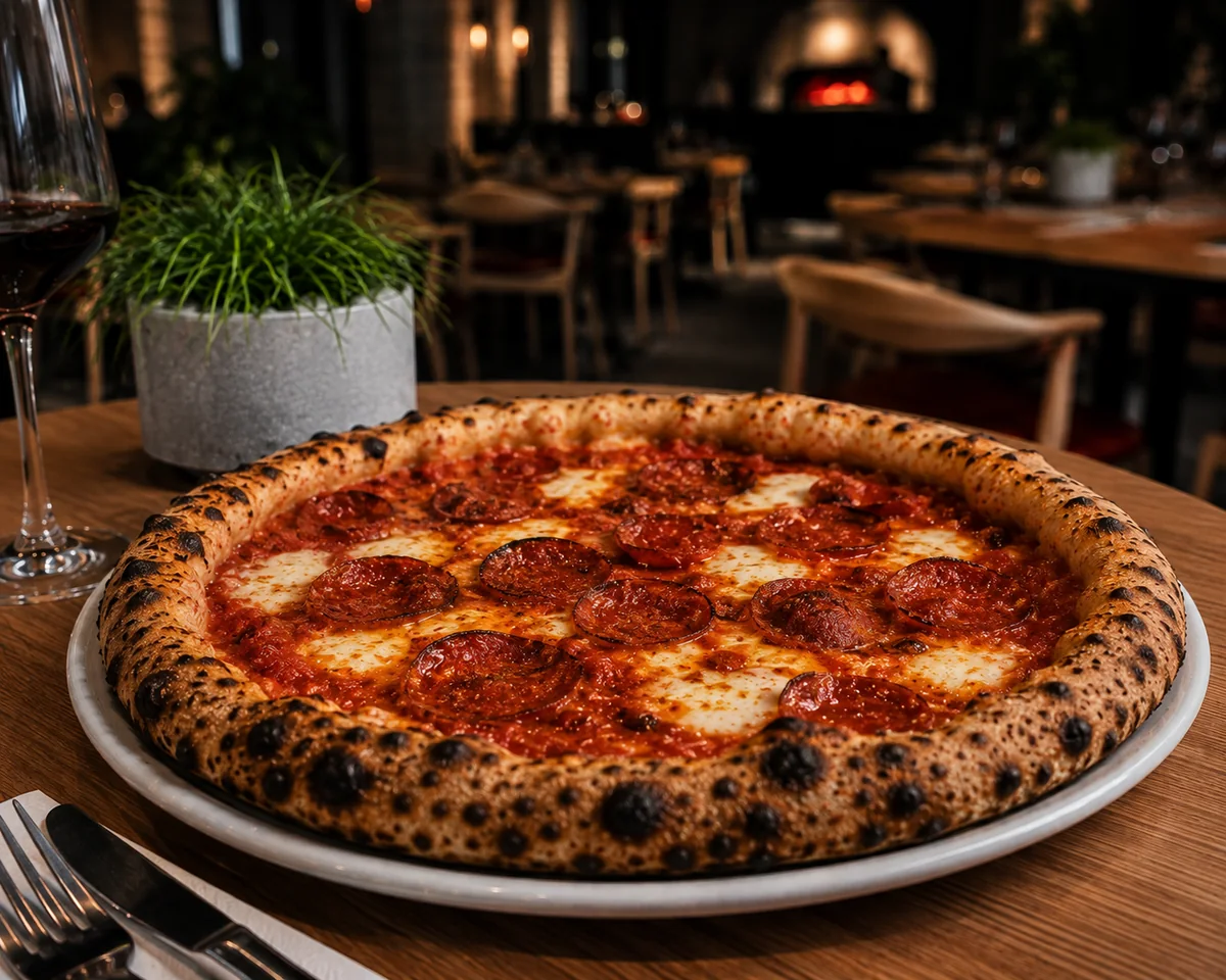 Pizza Diavola au salame piccante de Calabre
